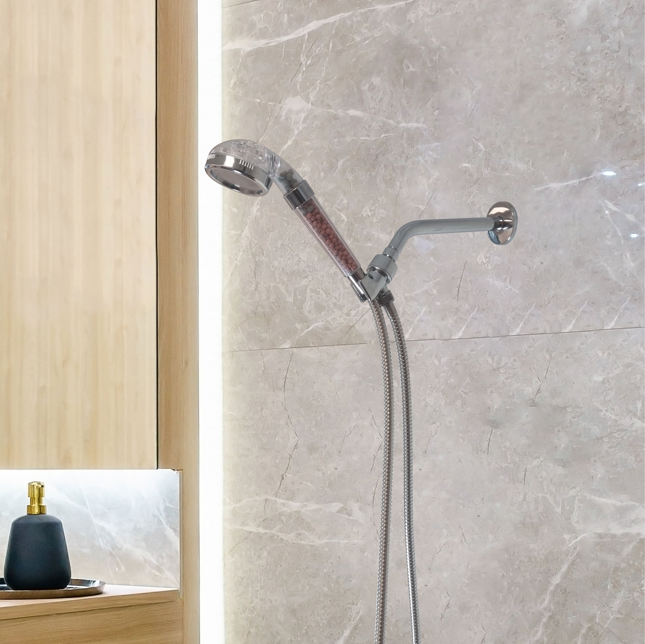 Eco-Friendly Showerhead Shower Essentials Kit