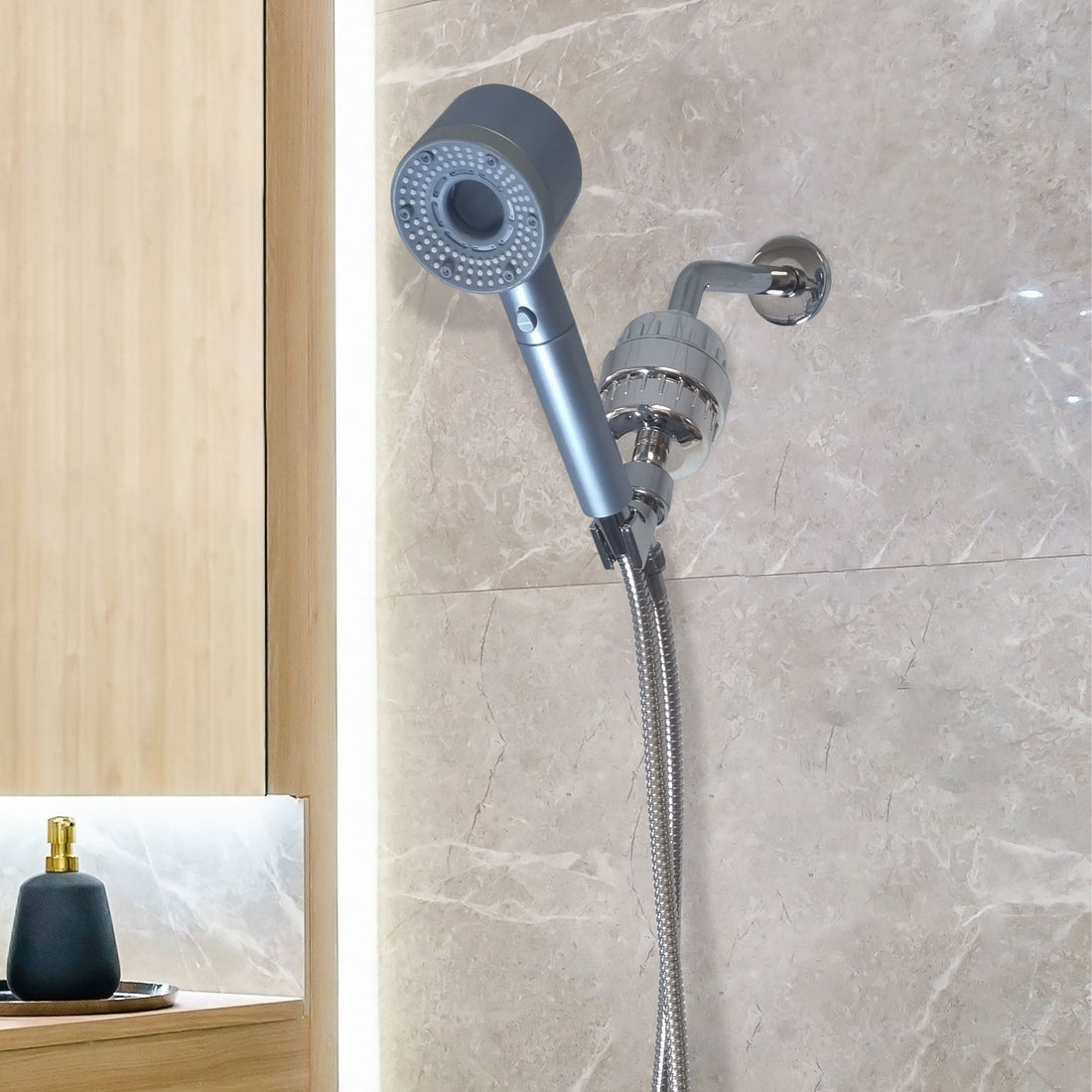 Hey Pure Filtered Complete Shower Kit