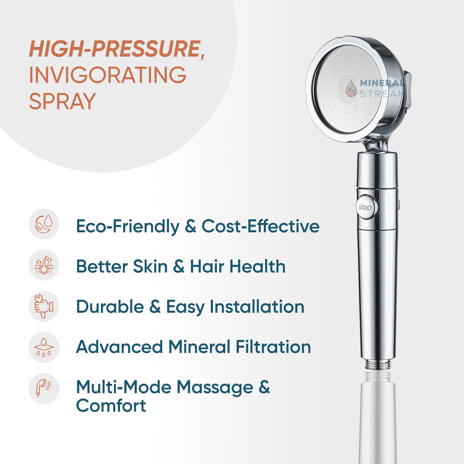 MineralStream™ Duo Shower Head