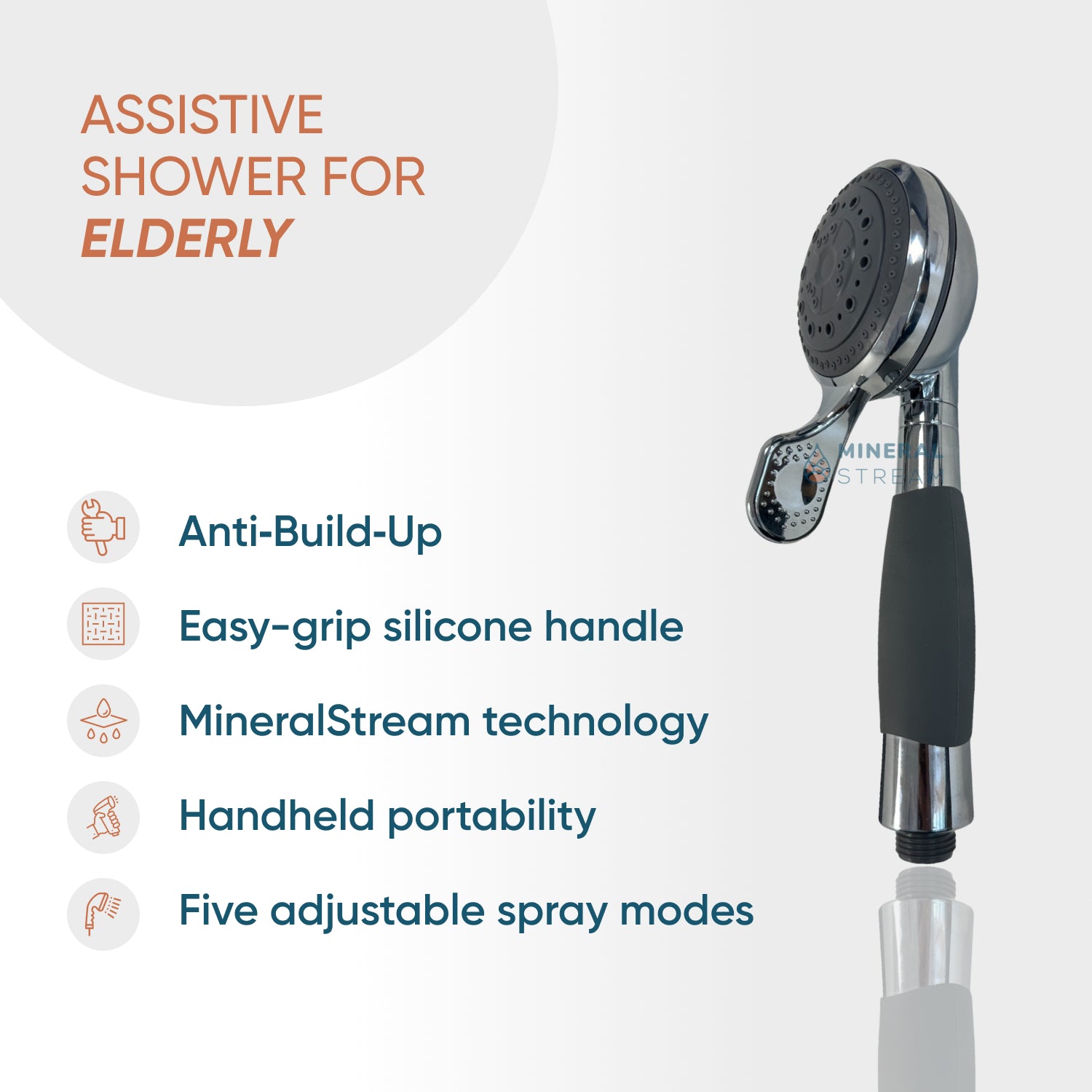 Assistive Shower for Elderly