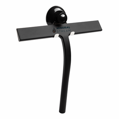 MineralStream Shower Squeegee - front view of hero by Mineral Stream