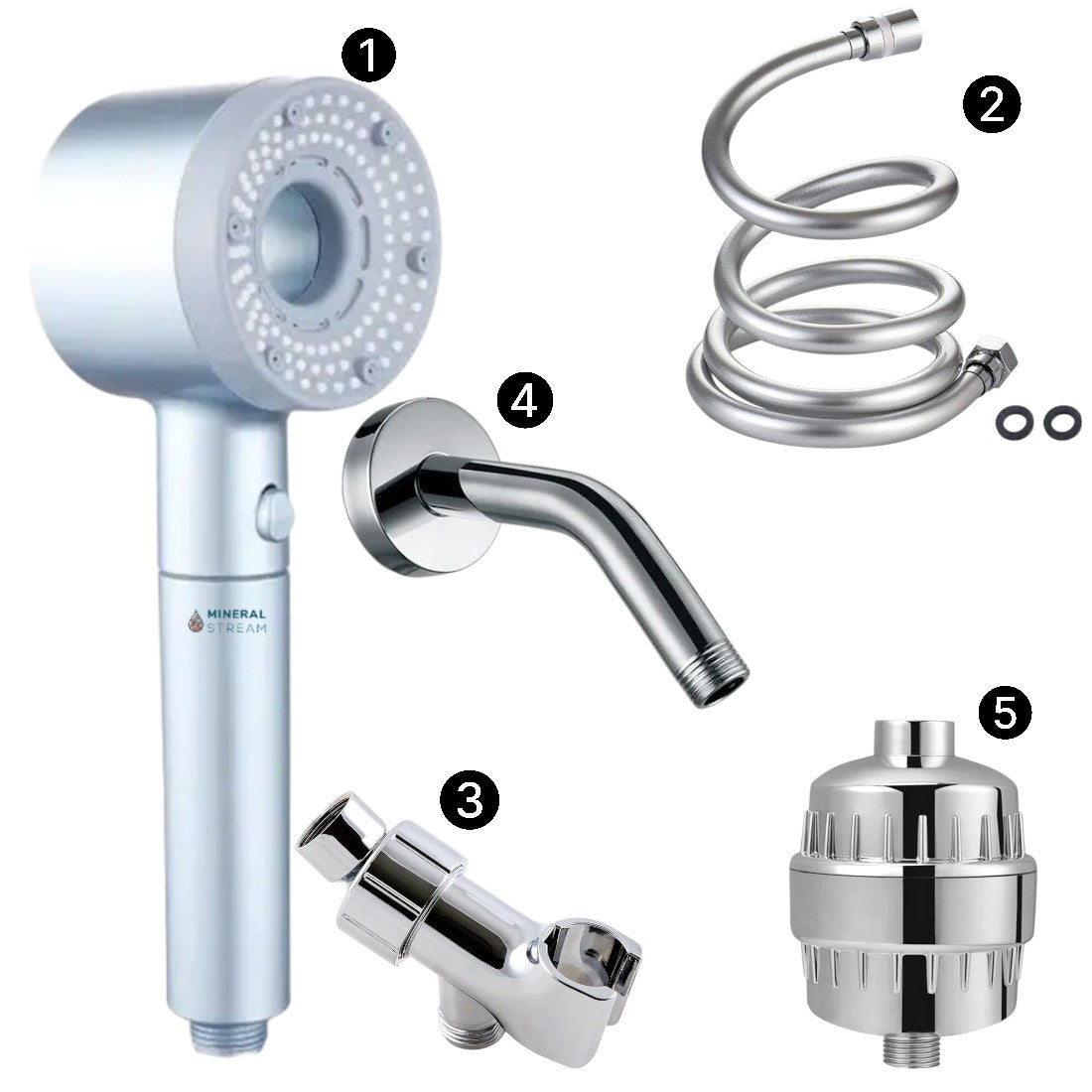 Hey Pure Filtered Shower Head