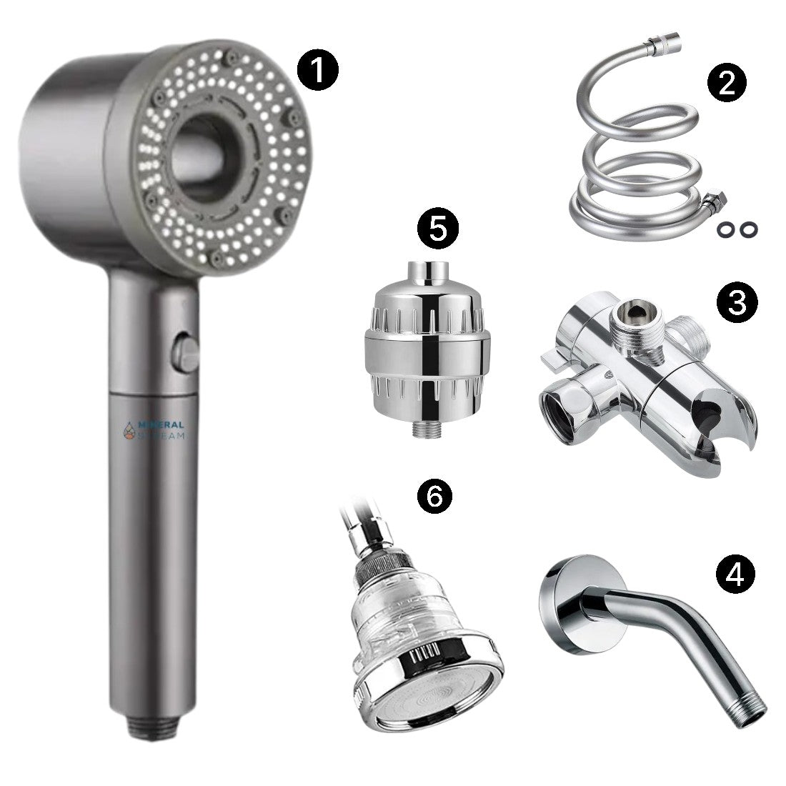 Hey Pure Filtered Shower Head