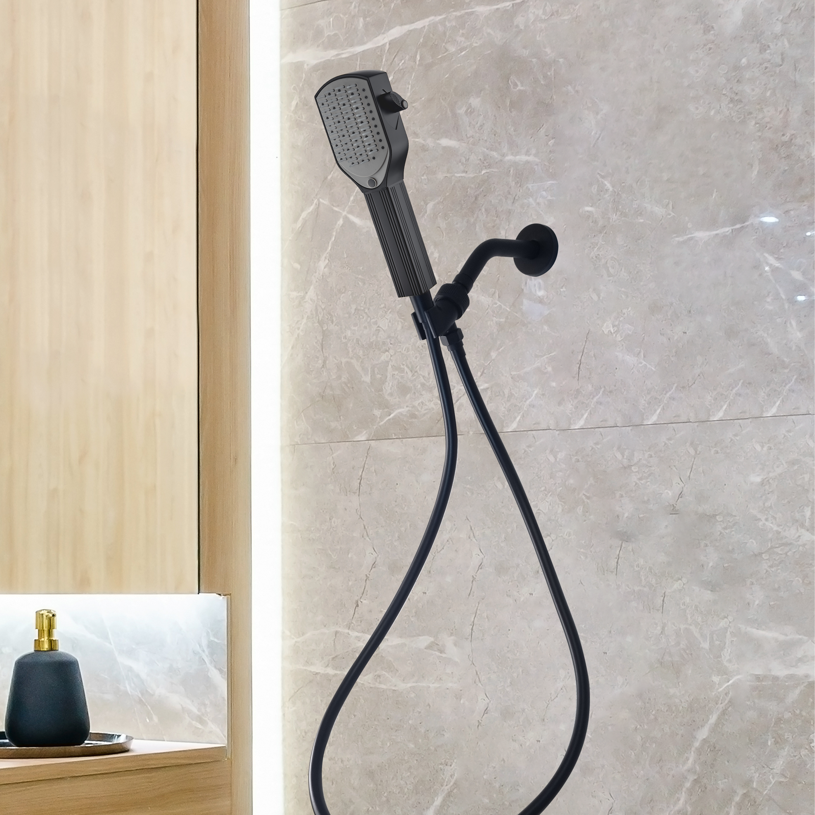 Pomme de douche de peigne de détrangler minéralstream