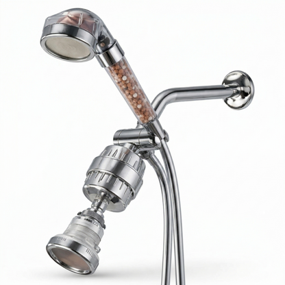 MineralStream™ Alcachofa de ducha LED iónica